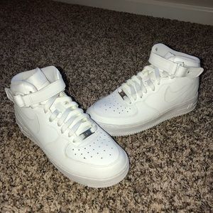 High top Air Force 1s